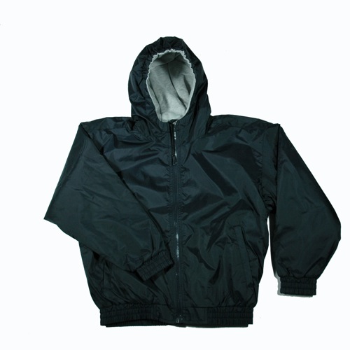 Fleece Lined Nylon Jacket SVDP - Click Image to Close
